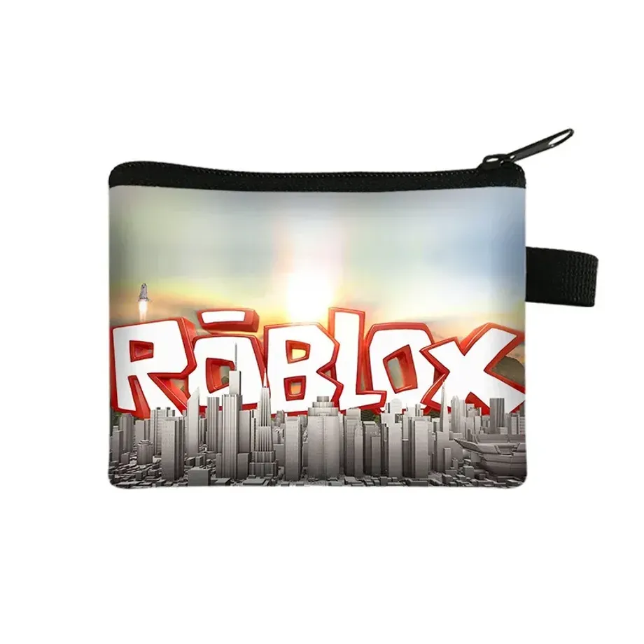 Unisex dětská peněženka na zip a s motivy oblíbených postav ze hry Roblox