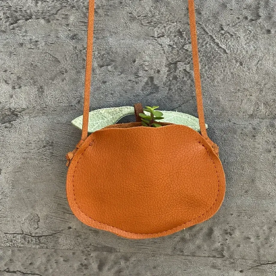 Dětská mini crossbody kabelka s motivem dýně / hrušky / berušky