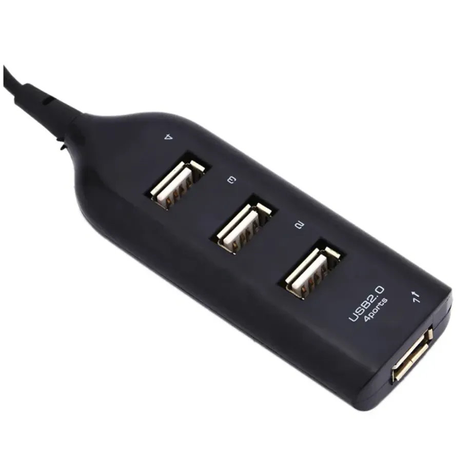 USB Hub 2.0 multiport s vysokou rychlostí a nezávislými vypínači