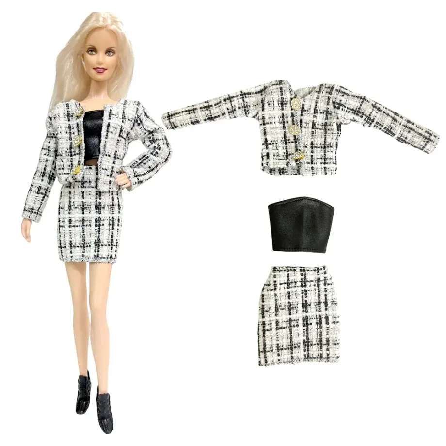 Módní a trendy set oblečení pro panenku typu Barbie