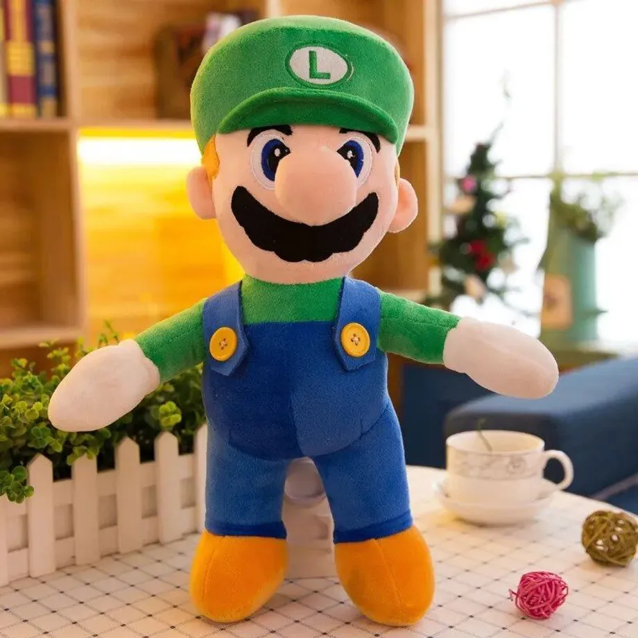 Plyšové hračky Super Mario Bros. Mario a Luigi - měkké hračky pro děti - ideální dárek na Vánoce nebo k narozeninám