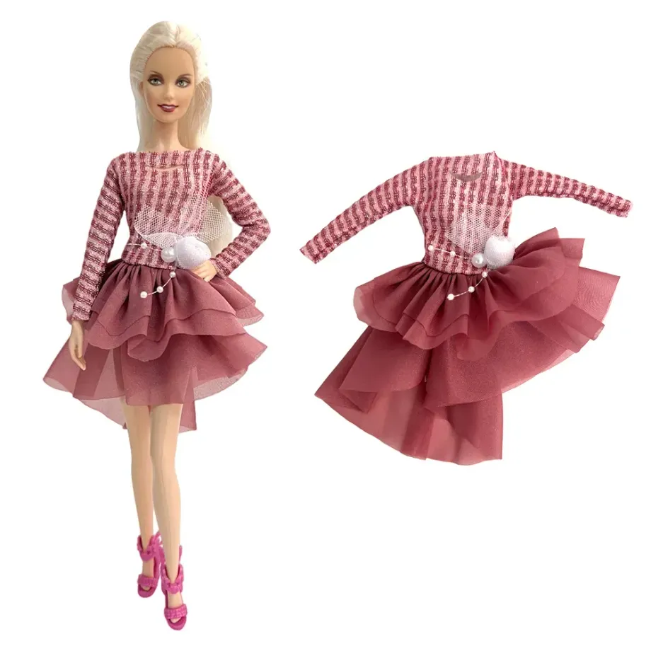 Módní a trendy set oblečení pro panenku typu Barbie