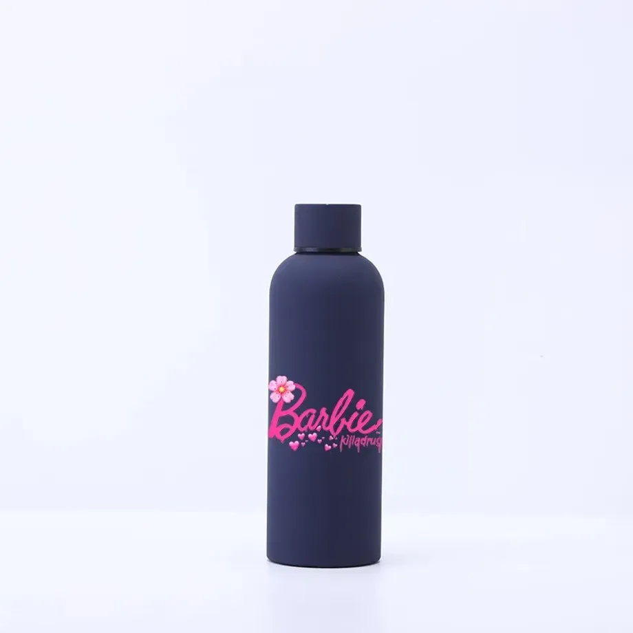 Univerzální trendy láhev na vodu s motivem Barbie 500 ml