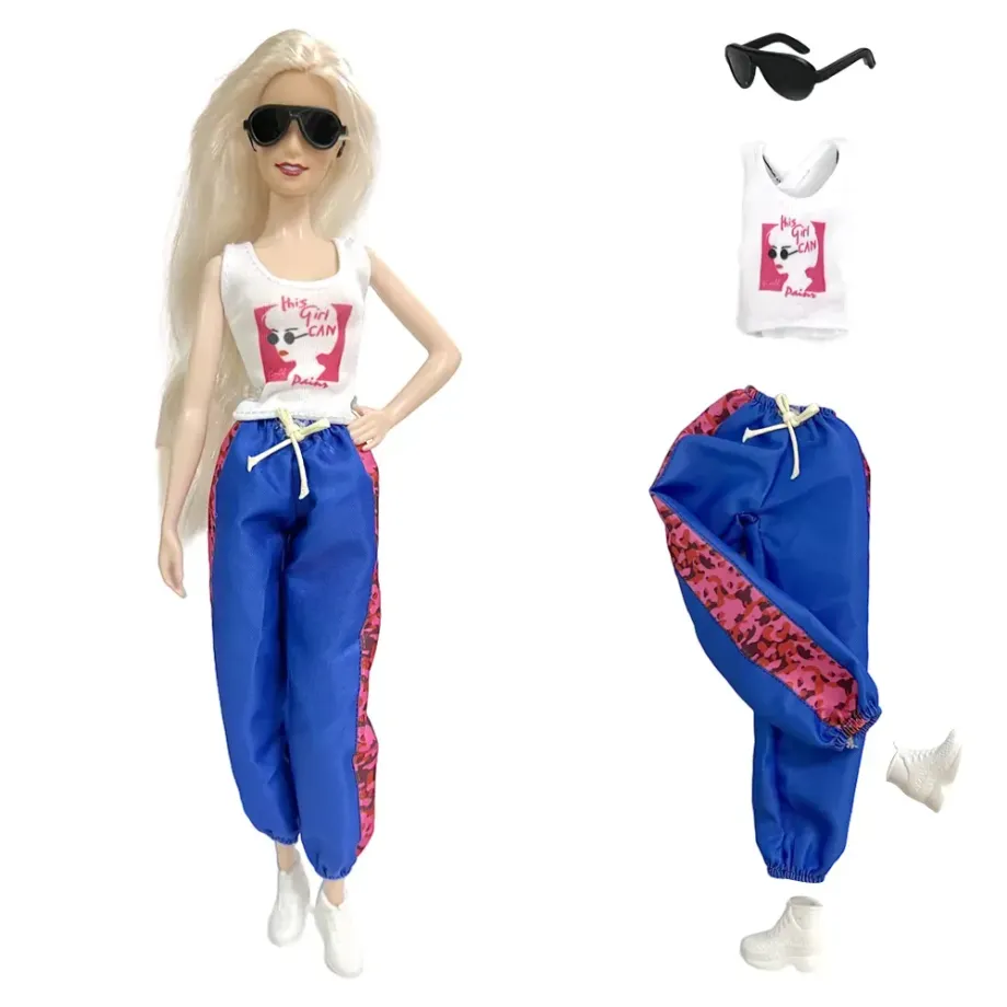 Módní a trendy set oblečení pro panenku typu Barbie