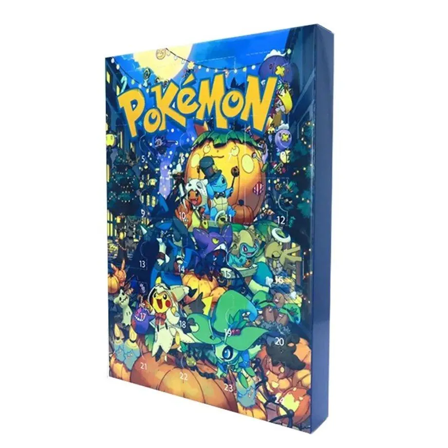 Vánoční adventní kalendář s postavičkami Pokémon