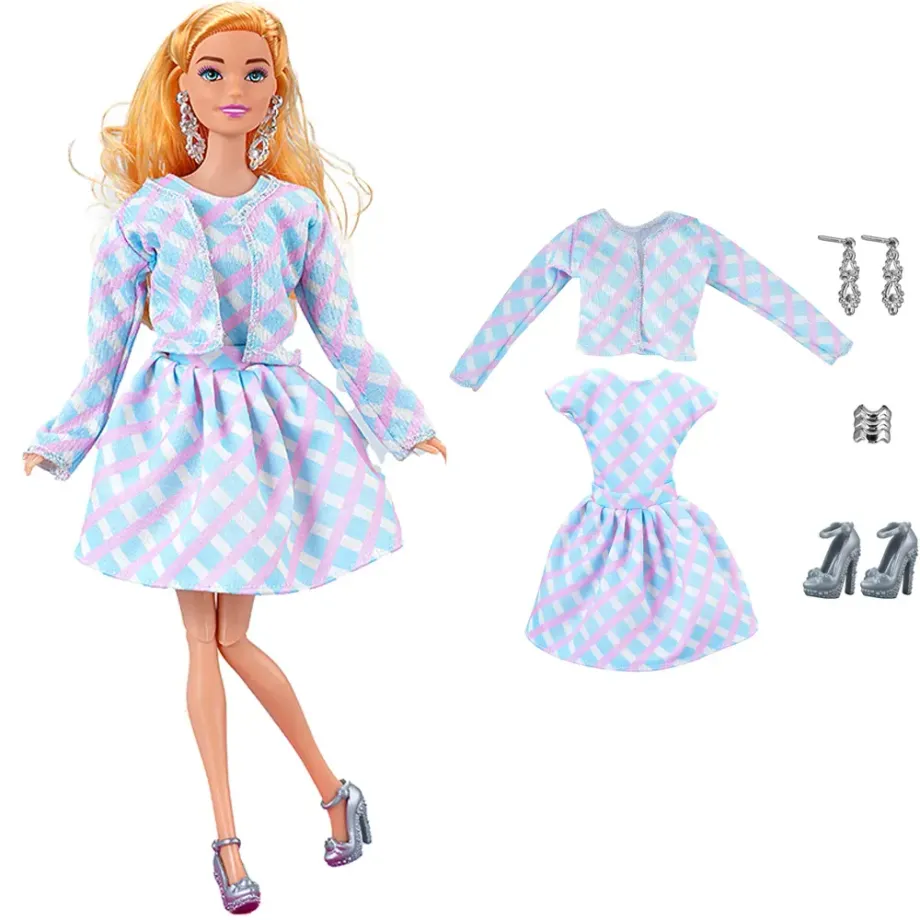 Módní a trendy set oblečení pro panenku typu Barbie