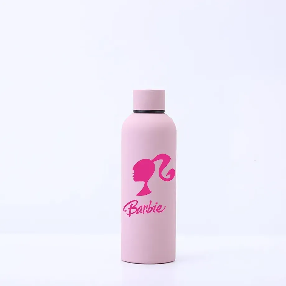 Univerzální trendy láhev na vodu s motivem Barbie 500 ml