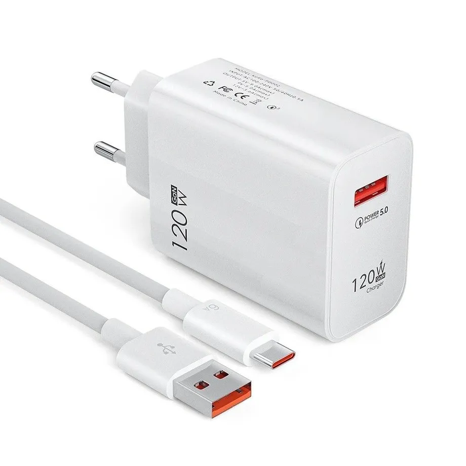 Rychlonabíjecí adaptér 120 W s kabelem USB C