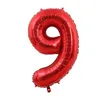 Number Balloon 9