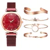 5pcs-red-watch