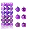 36pcs Purple