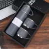 Gray + Gift Box + Two Cup Covers