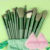 13pcs Green Bag