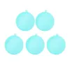 5pcs Cyan-Blue