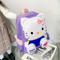 Dětský batoh s motivem Hello Kitty - malý, módní, roztomilý