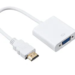 Redukce HDMI na VGA audio výstupem černá Brighton