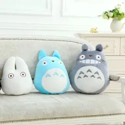 Roztomilý plyšový polštářek Totoro - japonská anime figurka - měkký plyšový polštář