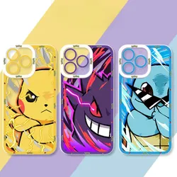 Barevné kryty s motivy různých druhů postav Pokémon na telefony Xiaomi