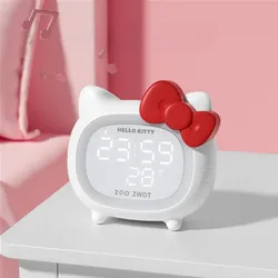 Roztomilý bluetooth chytrý budík s reproduktorem v provedení Hello Kitty