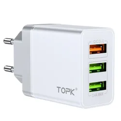 íťový adaptér USB porty Quick Charge Qiana