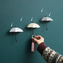 Praktický nástěnný háček Umbrella 3ks