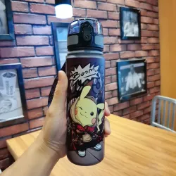 Stylová dětská sportovní láhev na vodu s motivy oblíbených Pokémon