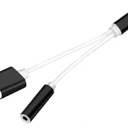 Redukce pro Apple iPhone lightning na 3,5mm jack / Lightning