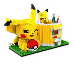 Dětská kreativní Pokémon stavebnice - Pikachu držák na tužky a jiné