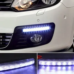 DRL světla pro denní svícení 2x 8 LED