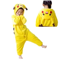 Dětský moderní kostým s motivem pokémonů - Pikachu