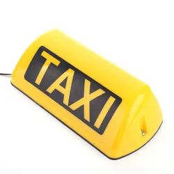 Svítící magnetické logo TAXI