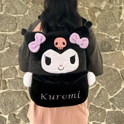 Sanrio Plyšová kabelka na rameno Tamagotchi Dog & Kuromi Velká kapacita Jarní festival & Valentýnský den