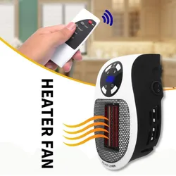 500W přenosný mini elektrický ohřívač Fan Desktop Household Wall Handy Heater Stove Radiator Warmer Machine for Winter