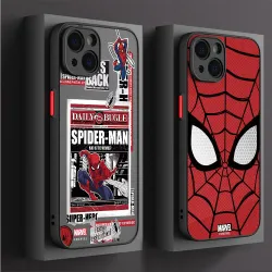 Silikonový kryt s obrázky oblíbeného hrdiny Spider-man na telefony iPhone