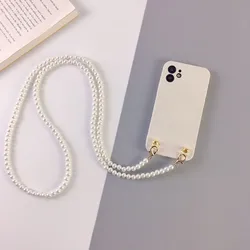 Krásné perličkové crossbody pouzdro na iPhone