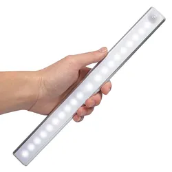 Magnetické bezdrátové LED světlo s detektorem pohybu 20 cm, teplá bílá, 13LED, 800 mAh